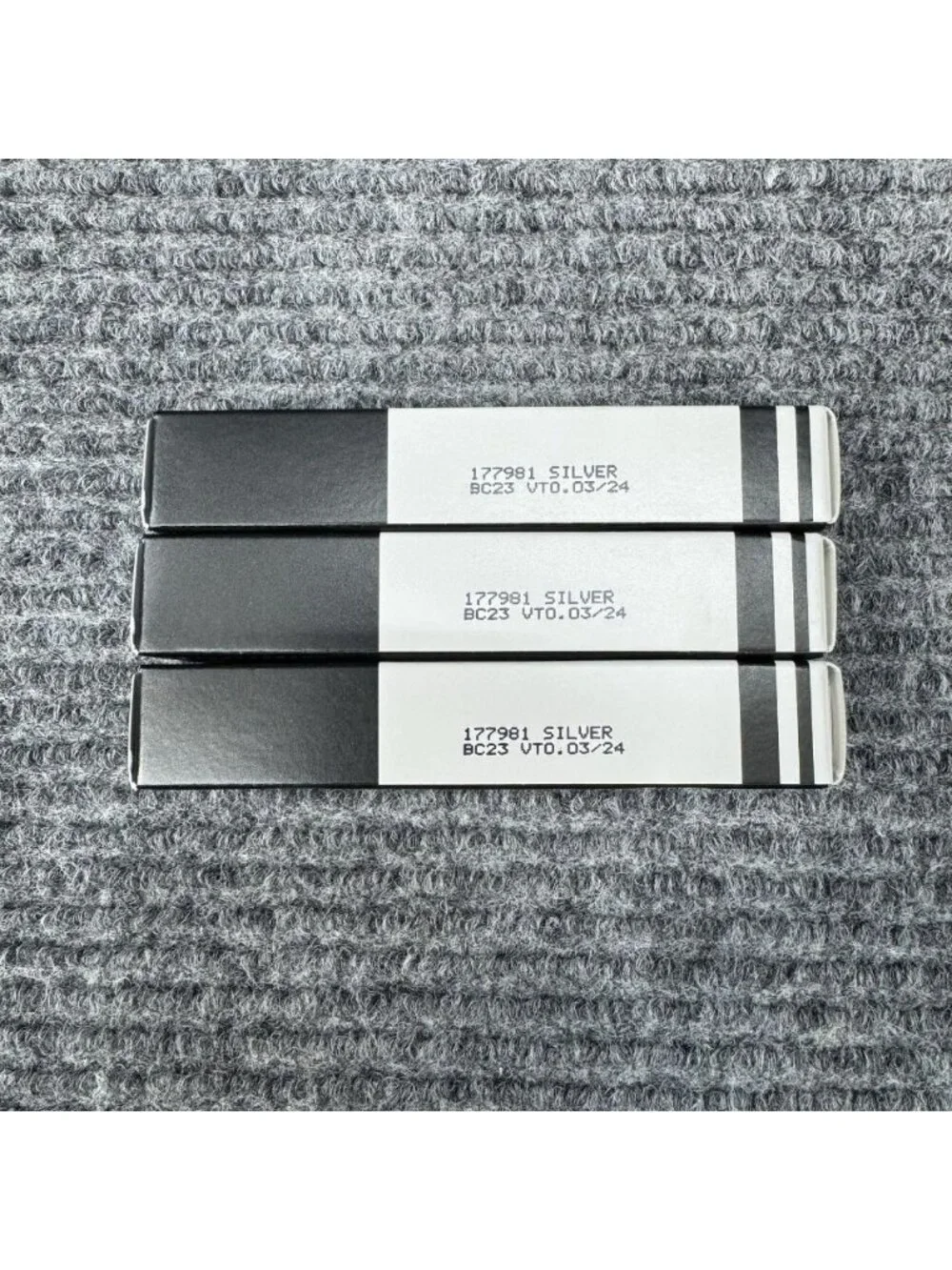 Lot Of 6 Mary Kay At Play Metallic Liquid Eyeliner SILVER 177981 Full Size NEW